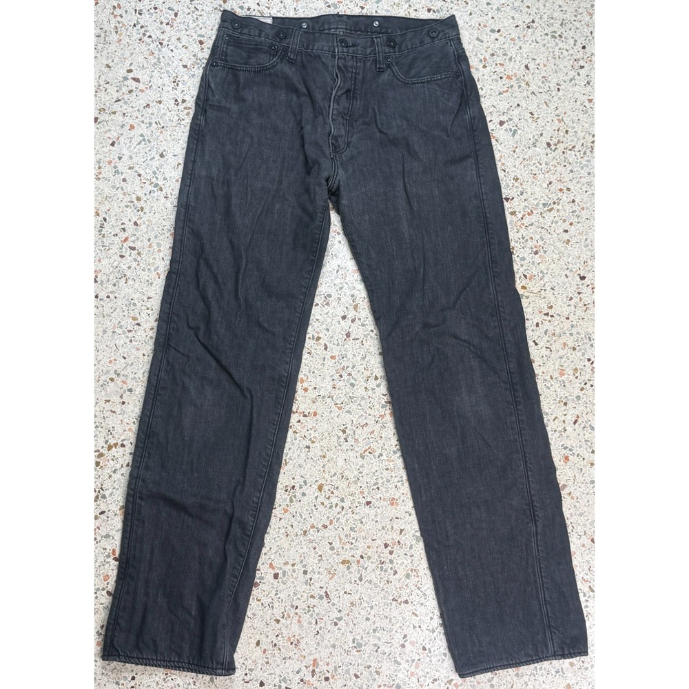 Levi Strauss & Co. Two Horse Brand Mens Lined Buckle Back Heavy Jeans Size 32x34